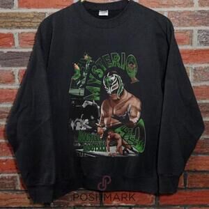 Rey Mysterio Wrestling Retro Sweatshirt Retro Vtg